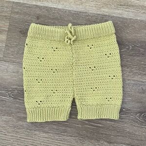 Kyte BABY Knit Shorts in Soft Yellow